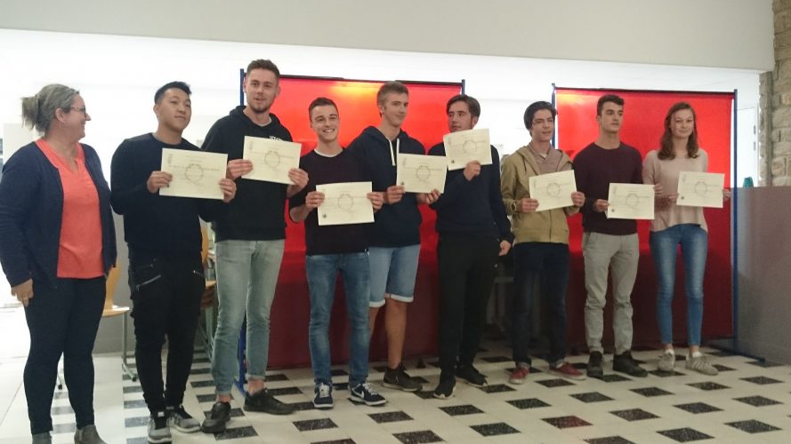 Remise des diplômes du baccalauréat et des BTS